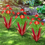 Homight Metal Agave Plant Outdoor Garden Decoration Daffodils Flowers by HomightCentennial