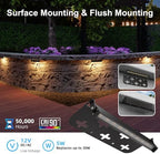 7 Inch Retaining Wall Lights, 2700K LED Hardscape Lighting, 4 Pack - Image 3