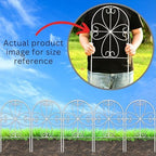 ShopLaLa Animal Barrier (20 Panels) 12x24in Decorative White Fences for Dog - Image 5