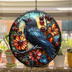Raven Acrylic Suncatcher - Image 4