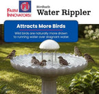 Farm Innovators WR-25 Birdbath Water Rippler Agitator, Attracts Birds - Image 3