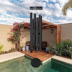 Suntimber 48" Large Wind Chimes for Outside Deep Tone, 6 Heavy Tubed Tubes - Image 6