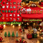 111PCS Mini Christmas Figurines Set, Resin Miniatures Statue for Crafts - Image 6