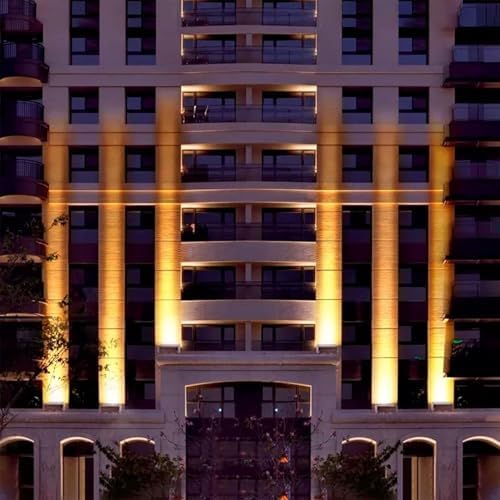 110-230V Outdoor Spotlights - Spotlight Led Beam Light - Led Spot Lights LED Long Di Spotlight Outdoor Building Wall Washer IP67 Waterproof Villa Courtyard Lawn Landscape Lights - Image 5
