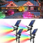 Solar Lights Outdoor Waterproof Spot Lights, Multicolor 4 Pack by Unknown