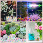 M METERXITY 50-Pack Glow in The Dark Rocks, 1.77" Resin Outdoor Garden Decorations Luminous Pebbles Stones for Garden Plants/Aquarium/Backyard Path, Aquarium Gravel [Light Purple] - Image 6
