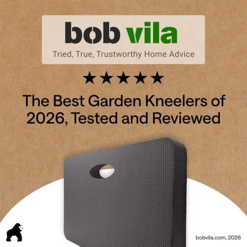 GORILLA GRIP® Extra Thick Foam Kneeling Pad for Gardening, 17.5x11 Charcoal - Image 6