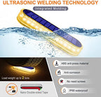 YiLaie Stick on Flat Solar Step Dock Deck Stair Lights Outdoor Waterproof - Image 5