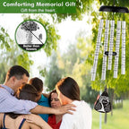 Sympathy Memorial Wind Chimes Bereavement Memorial Gifts for Loss of Son Sympathy Memorial Gifts for Loss of Loved One in Memory of Son - Image 3