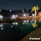 Anordsem Solar Firework Lights Outdoor Garden Sparkler Lights 6 Pack White - Image 7