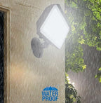 2PACK Outdoor 150W LED Flood Light with Knuckle & Plate, Dusk to Dawn 3000K/4000K/5000K 21000LM Commercial Floodlight Fixture, ETL LED Security Lighting for Landscape, Parking lot, Yard - Image 6