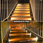 VOLISUN Solar Step Lights Outdoor Waterproof, LED Outdoor Stair Lights - Image 4