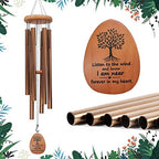Suntimber Large Wind Chimes for Outside Deep Tone (Bronze, 42") - Image 2