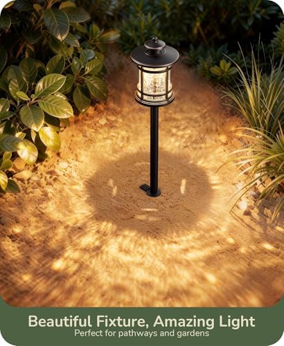 EDISHINE Low Voltage Pathway Lights Waterproof Landscape Path Lights 6 Pack - Image 3