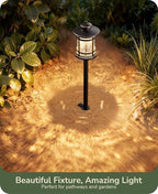 EDISHINE Low Voltage Pathway Lights Waterproof Landscape Path Lights 12Pack - Image 3