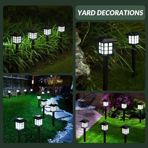 SOLPEX Solar Lights Outdoor Pathway Walkway Garden Solar Light Outside 16Pc - Image 5