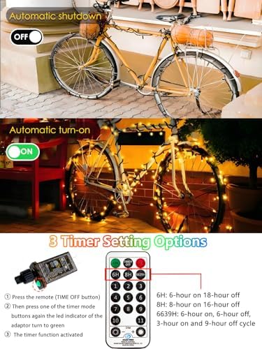 1000LED 330 FT Color Changing Christmas Lights with Remote Timer & 11 Modes - Image 5