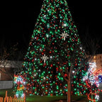 Solar Christmas Lights Outdoor 2 Pack 480 LED Solar String Lights Red Green - Image 4