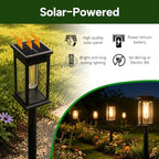 Solar Lights Outdoor Garden Lights Solar Pathway Lights, Waterproof 3000K - Image 6