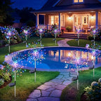 btfarm 10 Pack Solar Garden Lights Outdoor, 8 Modes Firework Lights Outside by btfarmdecorativelighting