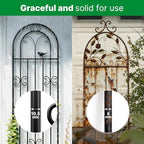 ARIFARO 2 Pack 78" H x 20" W Metal Garden Trellis for Climbing Plants - Image 7