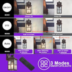Porch Lights Outdoor with Remote, Motion Sensor Exterior Lighting Fixtures - Image 4