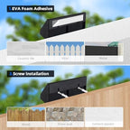Solar Fence Lights Outdoor for Wall, Step, Deck, Railing, Porch, Address - Image 7