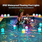 LOFTEK 3-inch Rechargeable LED Ball Lights, Sphere Night Light, 2 Pack - Image 4