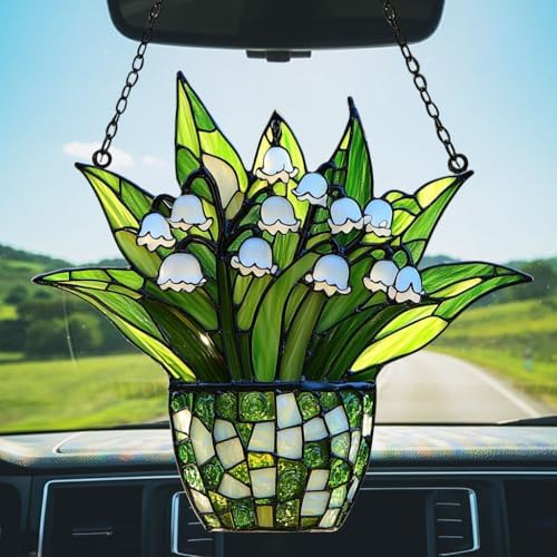 Lily of The Valley Acrylic Suncatcher - Image 5