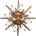 TERESA'S COLLECTIONS Bronze Sun Metal Wall Art, 25 Inch by TERESASCOLLECTIONS