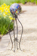 Evergreen Garden Classic Iron Gazing Ball Stand - Image 3