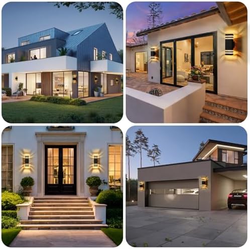 LMP LED Outdoor Wall Light, Aluminum IP65 Waterproof Porch Lights - Image 7