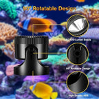 POPOSOAP Pond Lights, 4-in-1 Warm White Underwater Pond Lights, IP68 Waterproof LED Landscape Spotlights for for Pond, Garden, Patio, Fountain, Pool, Waterfall Decoration(4 Head Lamps) - Image 2