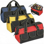 Sanwuta 3 Pack 16 Inch Tool Bags, Classic, Blue, Red, Yellow by Sanwuta