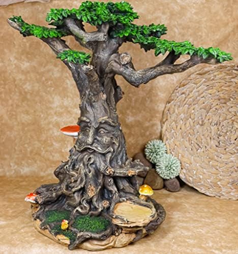 Ebros Gift Enchanted Whispering Forest Fairy Garden Fantasy Ent Greeman Spirit Tree House Display Statue for Mini Fairies Do It Yourself Decor Ideas Accessories Collection - Image 6