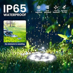 SOLPEX 16 Pack Solar Ground Lights Outdoor, Backyard Decor Cool White - Image 6