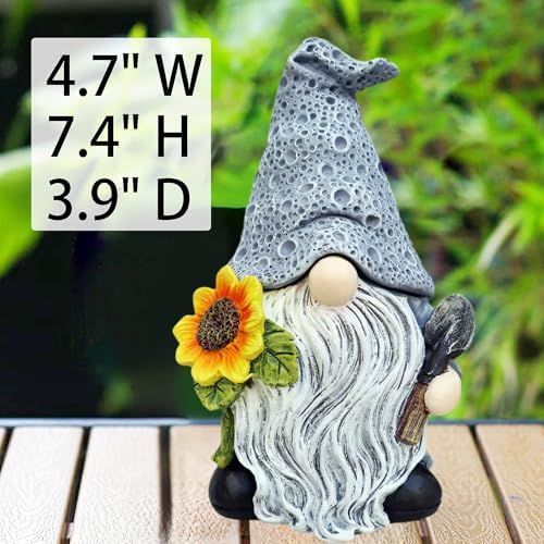 Key Hider Outdoor Garden Gnomes Statue Hide A Key Outside Gnome Figurine Decor For Yard Lawn Hidden Spare Key Holder Lock Box - Image 6