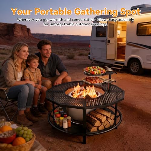 Fire Pit Surround Table for Solo Stove Bonfire & Ranger - Image 6
