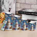 Vintage Christmas Color Changing Electric Candles, 4 Pack - Image 4