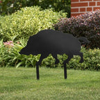 Didiseaon Black Metal Silhouette Garden Stake for Rustic Outdoor Spaces - Image 7