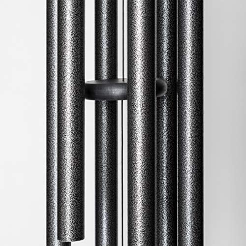 Corinthian Bells by Wind River - 44 inch Silver Vein Wind Chime for Patio, Backyard, Garden, and Outdoor Decor (Aluminum Chime) Made in the USA - Image 4