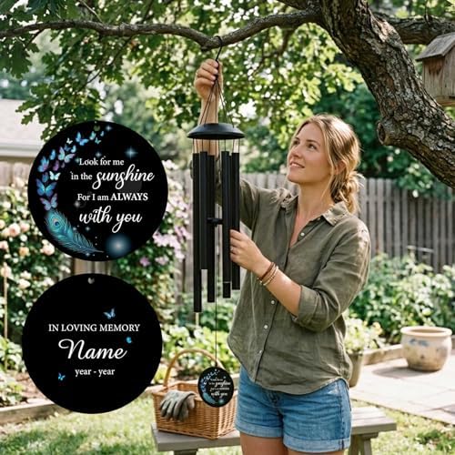 Memorial Wind Chimes for Loss of Loved One - Image 5