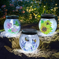 WONDER GARDEN Solar Lanterns Outdoor Waterproof 3 Pack Hanging Solar Lights by WONDERgarden