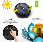 AIINY Solar Light Outdoor, Art Crackle Globe Glass Lotus Decoration, Solar LED Waterproof Blue Metal Flower Lights for Patio,Lawn,Walkway,Tabletop(2Pack) - Image 5