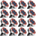 btfarm 16 Pack Solar Lights Outdoor Waterproof, 8 LED Solar Ground Lights by btfarmdecorativelighting