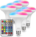 JandCase BR30 Color Changing Light Bulb,RGB+Warm+Cool White LED Flood Light by JandCase