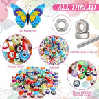Tigeen 236 Pcs Garden Stake DIY Fairy Wand Plant Stake, Butterfly - Image 4