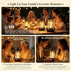 Vintage Solar Hanging Lantern LED String Light (4pcs) - Image 3