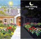 Memorial Garden Bloom Lights – Featuring Ultra-Realistic Artificial Petals, Solar-Powered & Weatherproof, Solar Azalea Flower Decor Stake Lights Outdoor for Cemetery Gravesite Yard Patio (5PCS-Pink) - Image 2