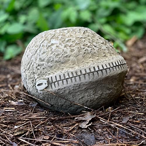 OLOMA Fantasy face statue Concrete bust sculpture Zippy eye ornament Smiling face decoration Cement eye figurine Abstract garden Smiley face statue Zippy ornament Garden face decor - Image 3